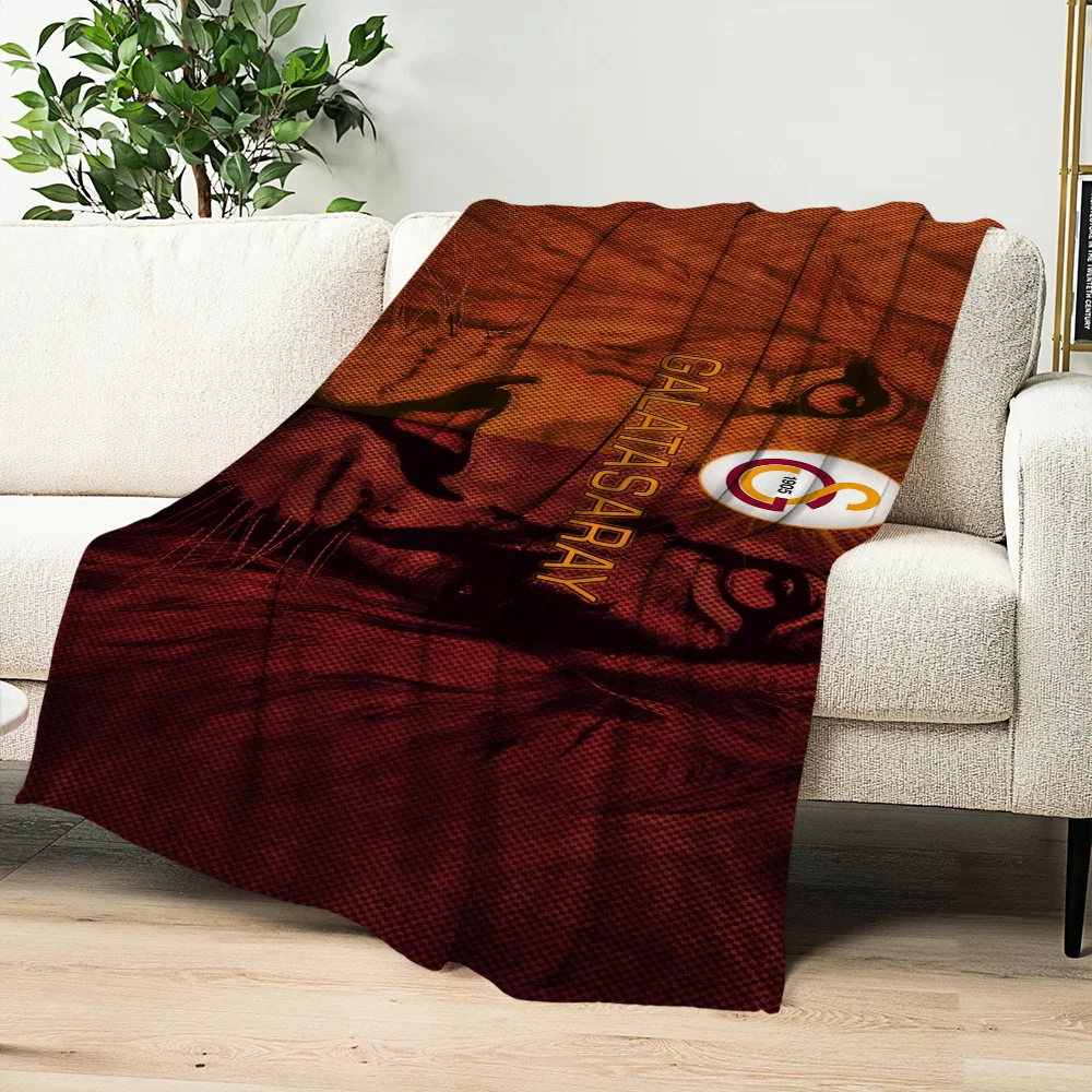 Club G-Galatasaray Football Blanket Skin friendly comfort warm soft plush blanket suitable sofa living room office bedroom 5