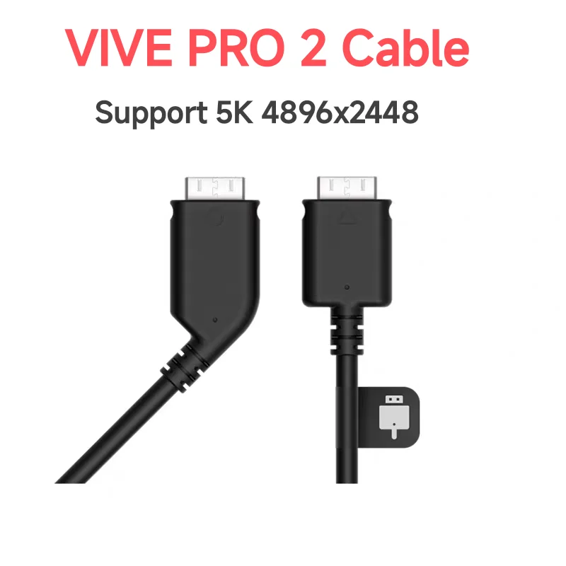 Nuovo Cavo Per Cuffie Htc Vive Pro 2 Vr 2.0 Supporto 5K 4896X2448 Connect To Steam Vr Link Box Cavo Da 5M
