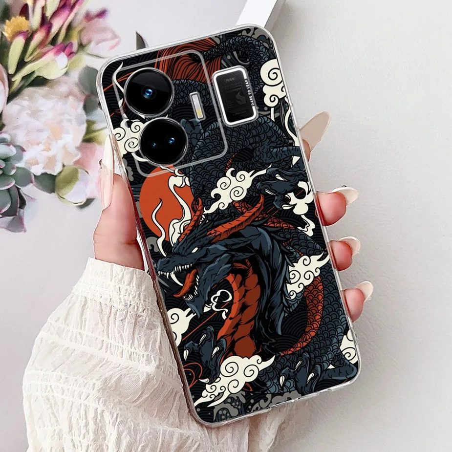 Luxury Painted Soft Silicone Phone Case Cover - Elegantly Crafted Protective s