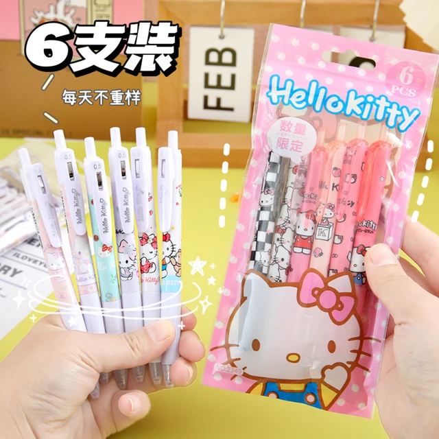 6pcs/set Sanrio Anime Series  Free Shipping Kawaii Pencil