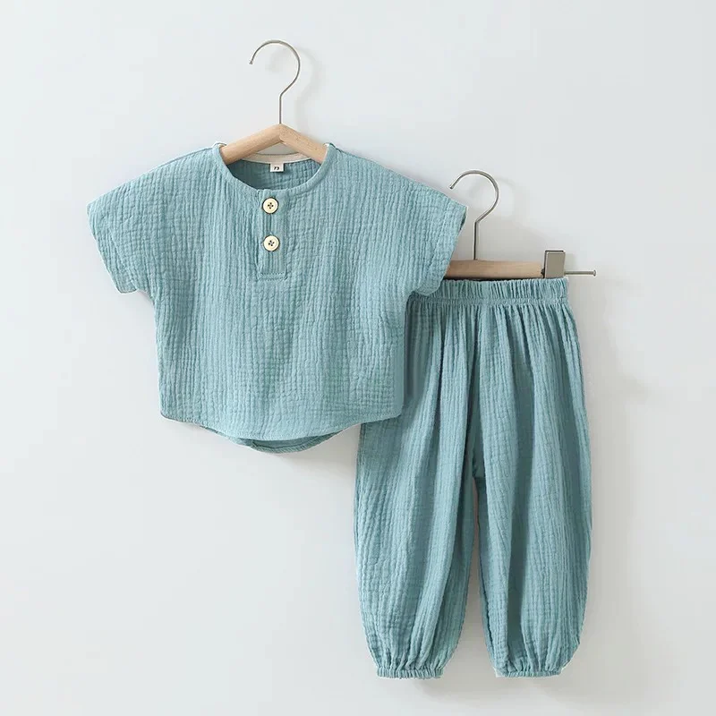 Organic Cotton T-Shirt & Pants Set 4