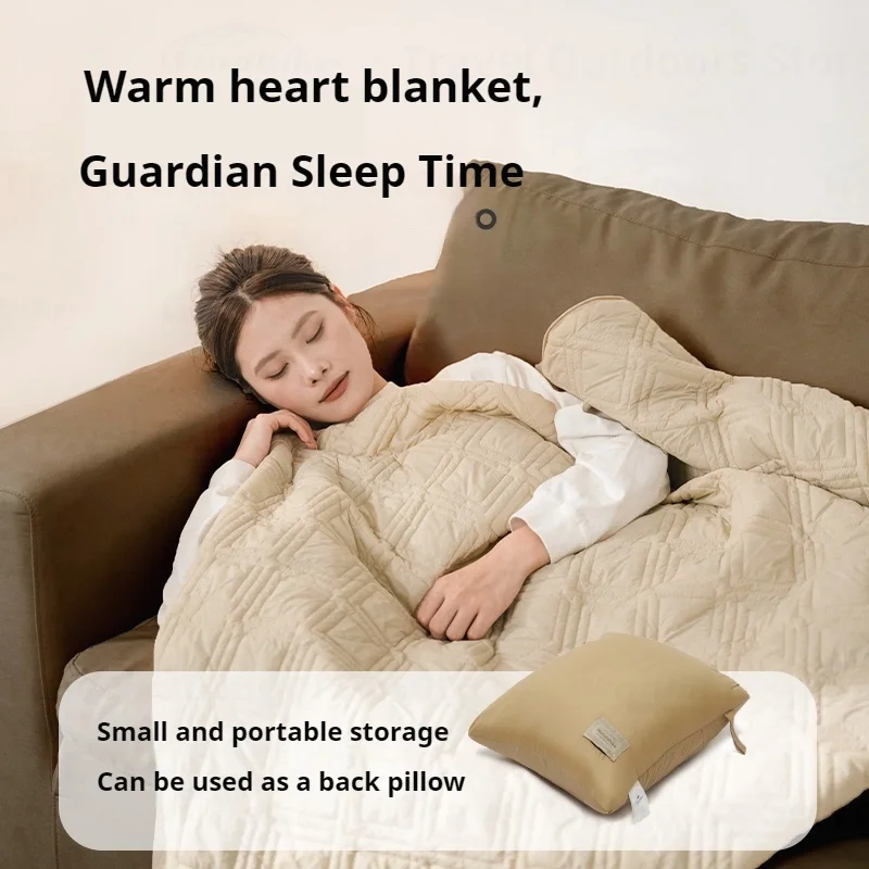 Naturehike Heated Blanket Outdoor Wearable Warm Shawl Camping Electric Portable Sleeping Quilt USB Charging Winter Thickening