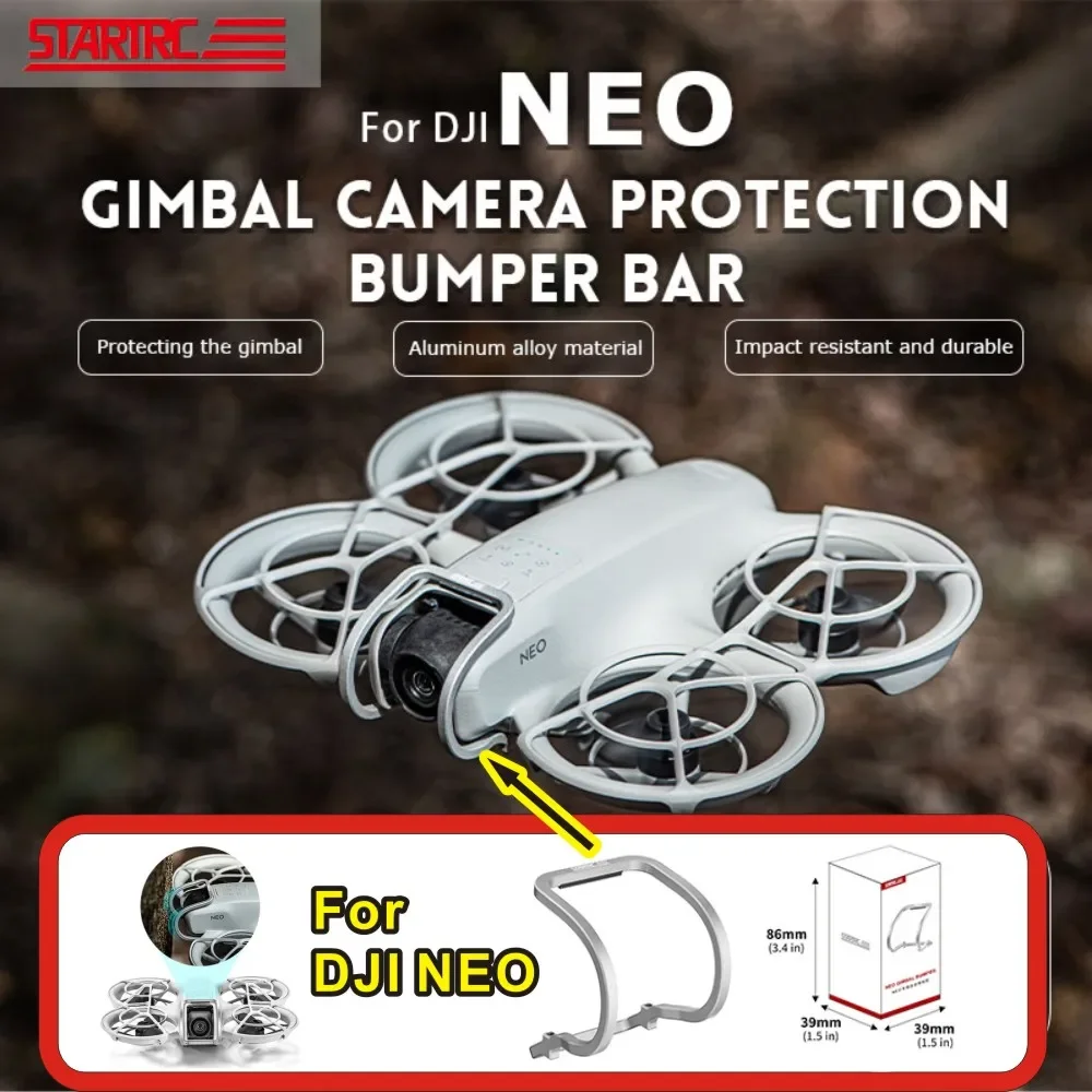 Compatible with DJI NEO gimbal bumper metal protective bar, DJI Neo lens lightweight accessory