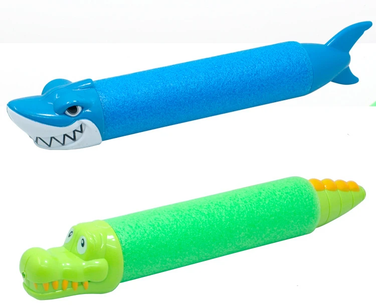 33cm Water Guns Foam Water Blaster Squirt Guns for Kids Gifts Perfect Outdoor Play Game Summer Garden Swimming Pool Beach Toys