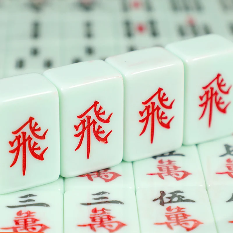 mahjong set Azulejos de mahjong japonês 40 mm mão doméstica para jogar  ladrilhos de mahjong conjunto completo de ladrilhos de mahjong mahjong para