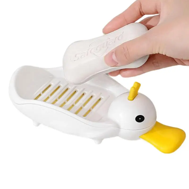 https://ae01.alicdn.com/kf/S1632f941b0c54cb88f8a9a9c85a24608Q/Duck-Shaped-Soap-Holder-Kids-Bathroom-Soap-Tray-Self-Draining-Cute-Duck-Soap-Cup-Adults-Children.jpg