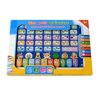 FrenchEnglish Reading Machine Word Learning Machine Tablet Toys Pad Kids Laptop Pad Learning Educational Toys for Kids Gift 1