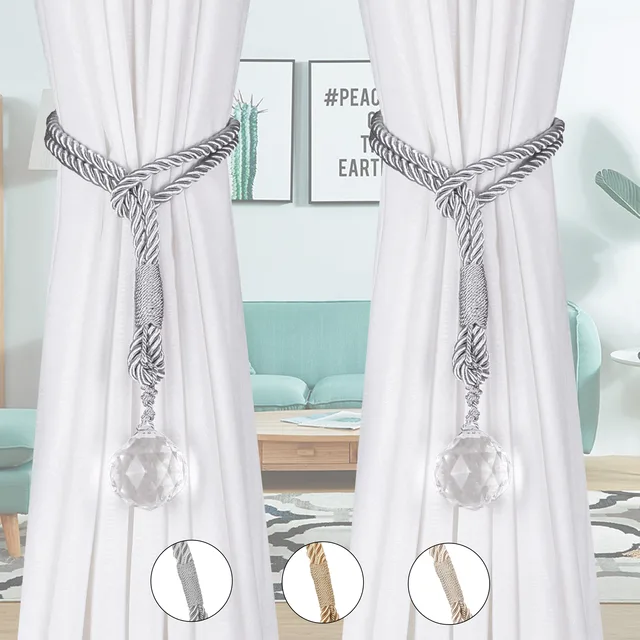 カーテンアクセサリー カーテンタッセル カーテンタイバック バンデージ ブラシ カーテンアクセサリー カーテンハンギングボール ダブ タイバックタッセル  2個 カーテンタッセル タイバック 吊り下げボールストラップ ラッシング バインドロープ ベルト カーテンアクセ ... タイバックタッセル 2個 ポンポンカーテン タイバック ブラシタッセル フリンジ ハンギングベルト ボール バインド ロープ ストラ