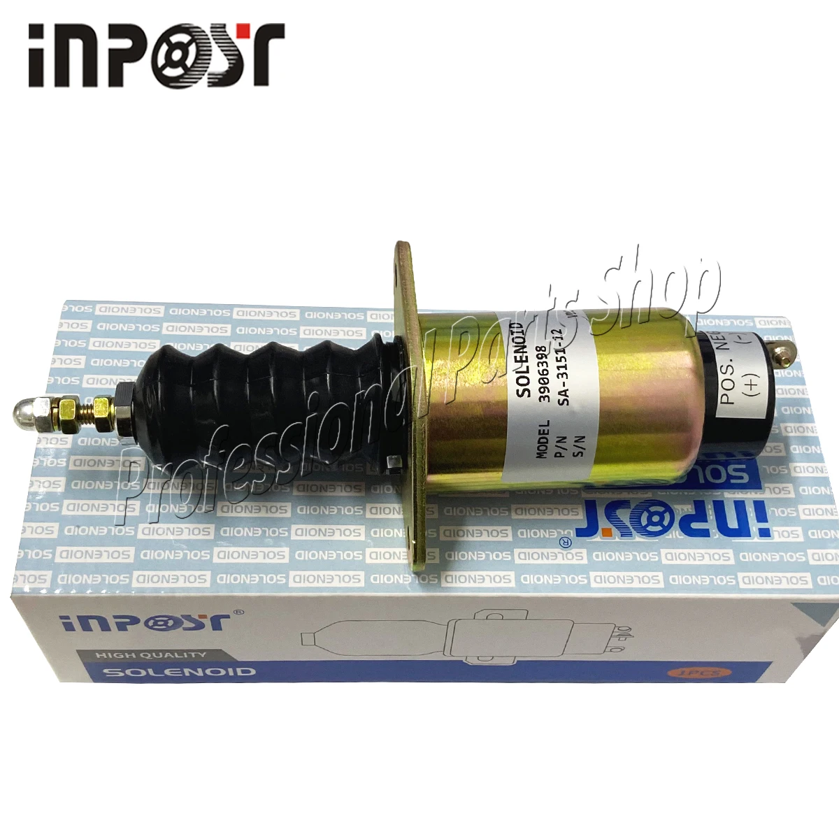 

SA-3151-12 3906398 12V топливный огнеупорный соленоид для Cummins 6CTA 8.3L SA-3151