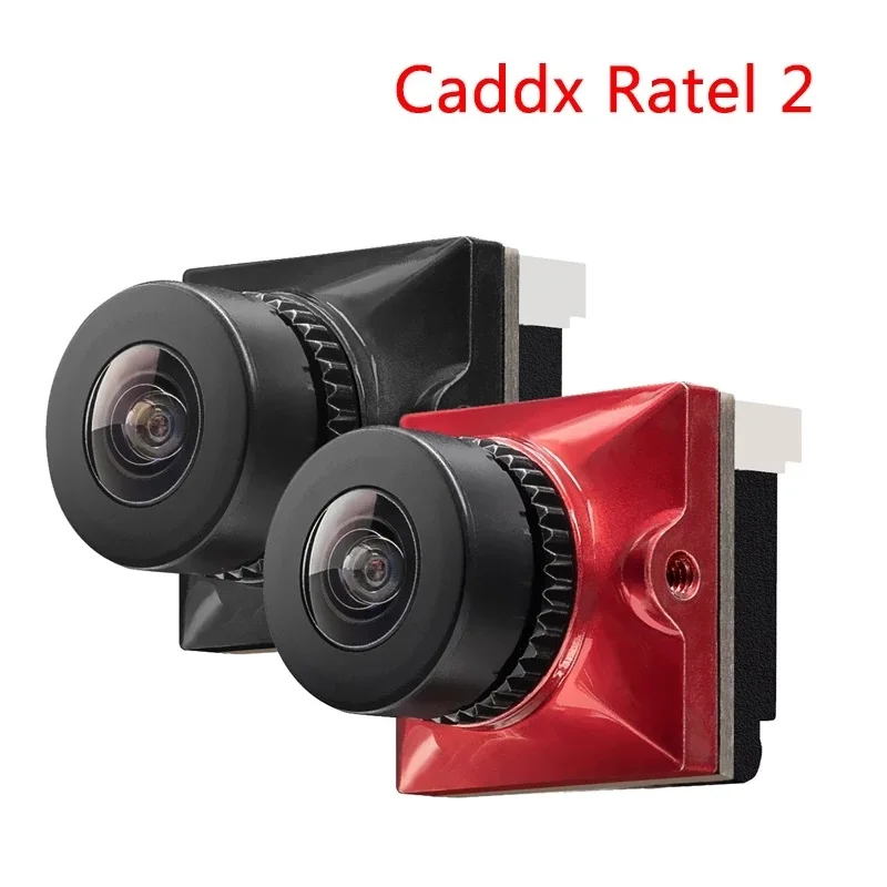 

Caddx Ratel 2 V2 FPV камера Ratel2 2,1 мм объектив 16:9/4:3 NTSC/PAL переключаемая 19*19 мм Супер WDR для FPV гоночного дрона