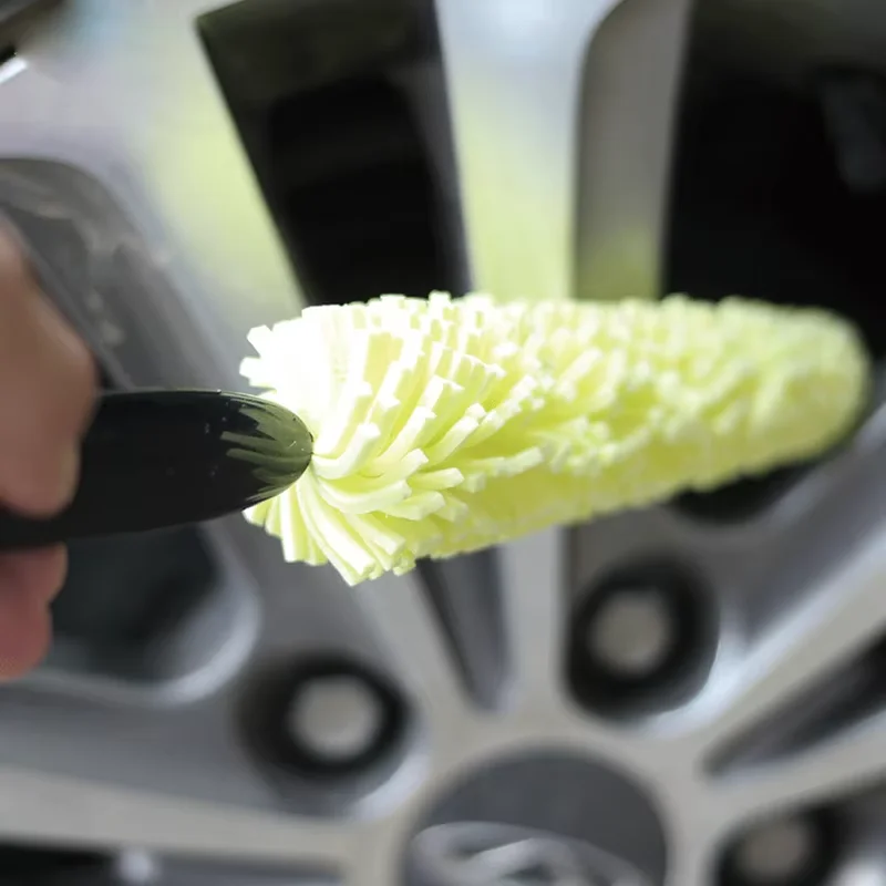 Car Wheel Brush Rim Tire Detailing Automotive Care Motorcycles Brush Wheel Cleaning Brushes Non-Slip Handle Easy To Cleaning New Car Wheel Brush Rim Tire Detailing Automotive Care Motorcycles Brush Wheel Cleaning Brushes Non-Slip Handle Easy To Cleaning New