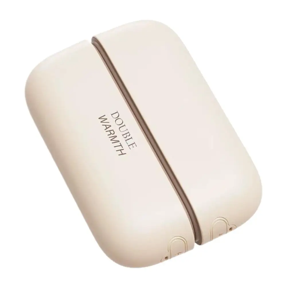 Portable 2 in 1 Single/Two Piece Magnetic Rechargeable Electric Hand Warmer Split Lasting Heat Winter Hand Warmer for Winter