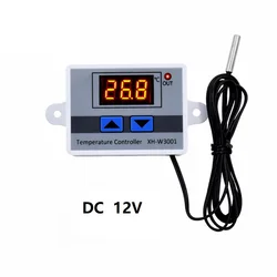 Digital LED Temperature Controller Thermostat Sensor Switch (W3001 12V)