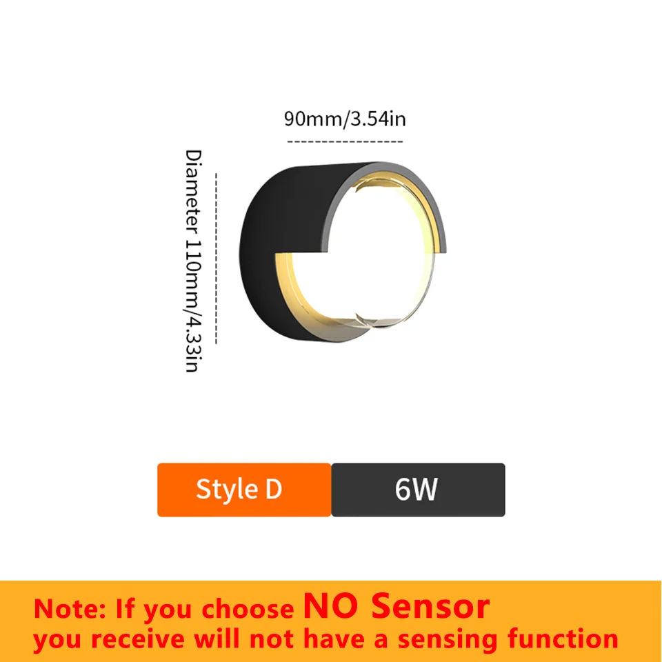 Style D 6W,Cold White