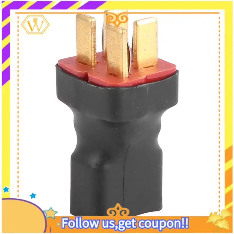 Remote Control Car Accessories Dual Battery Connector T-Shaped Adapter With Fixing Strap For XLH 9125 RC Replacement Parts