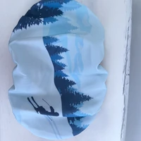 Customized Design Soft Bag Snow Goggle Cover Professional Stretchy Snow Goggle Protector 2