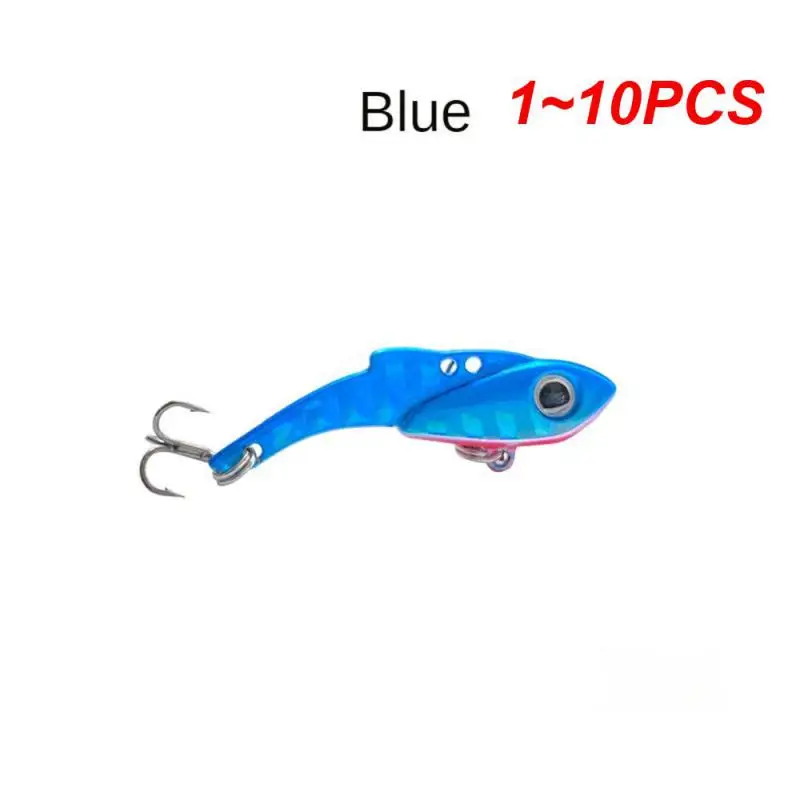 

1~10PCS Luya bait zinc alloy metal vib hard bait 3.5g 36mm，5g 42mm，7g 47mm perch warped simulation fake bait fishing gear