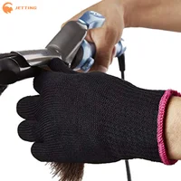 Gants de coiffure pour Salon de coiffure, 1 pièce, lisseur de cheveux Double face, pour permanente, friser, résistant à la chaleur 4
