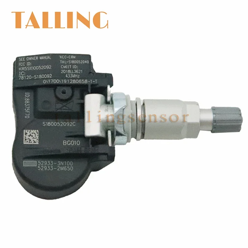 Ÿ̾ з  TPMS,  Ʈ ׽ý G80,    2014-2022, 52933-3N100, 52933 3N100, ǰ