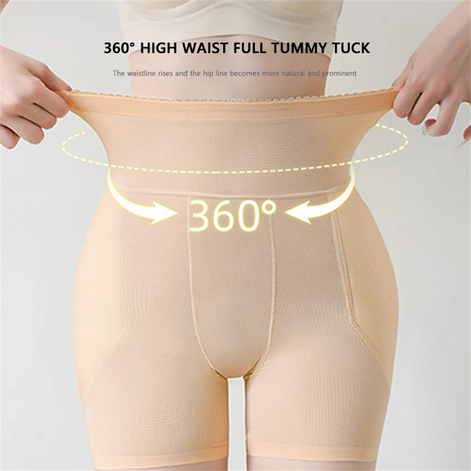 Wechery Unterwäsche Frauen Fake Asses Bauchkontrolle Butt Lifter Atmungsaktive Hüftpolster Höschen Gesäß Enhancer Body Shapewear – Detail 4