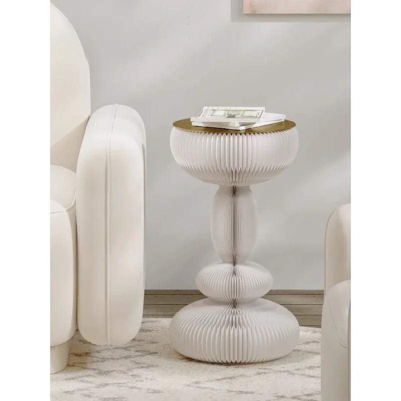 

small coffee table a few bedside small round tables simple corners of the living room extravagant creative mobile paper tables