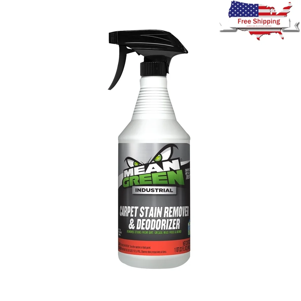 Non Toxic Carpet Stain Remover Deodorizer Spray 32oz