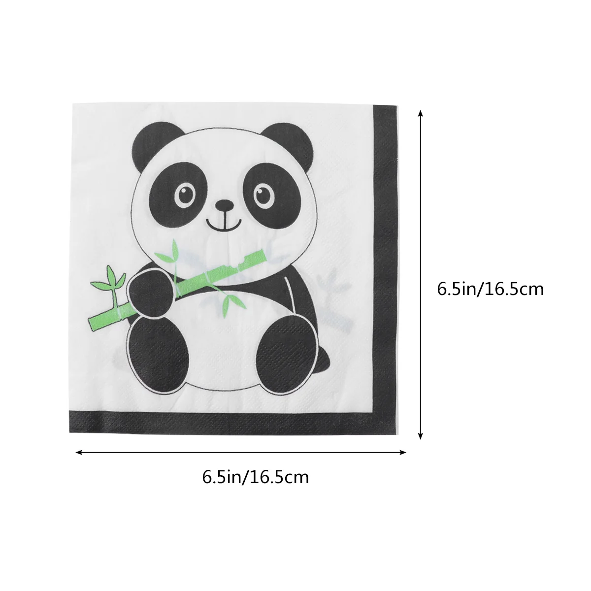 40 PCS Paper Towel Facial Tissue for Party Napkins Tray Supplies Printing Cartoon Tissues
