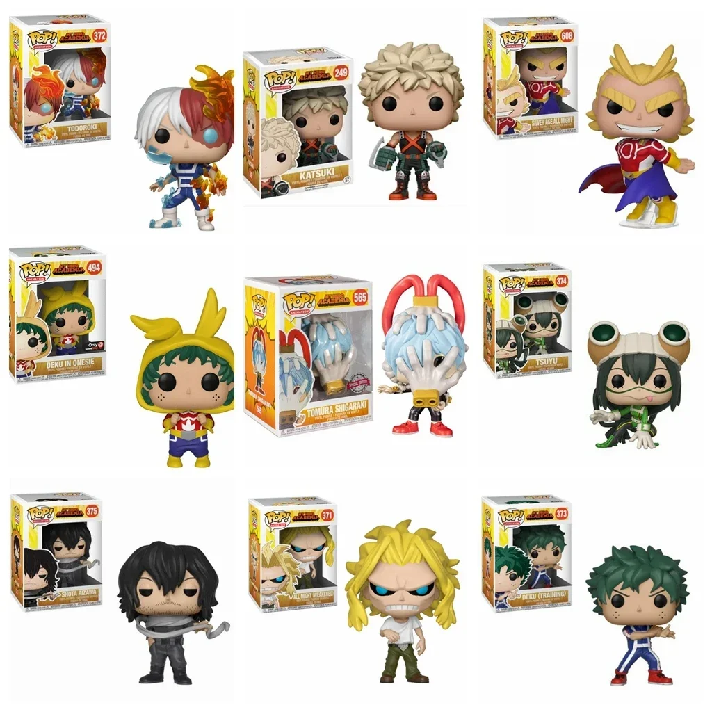 thumbnail image 1 of Funko Pop My Hero Academia Deku INSHOTA ONESIE DXF TSUYU TOMURA SHIGARAKI KATSUKI EDAD DE PLATA ALL MIGHT MODELO DE figura de acción Juguetes, 1 of 5