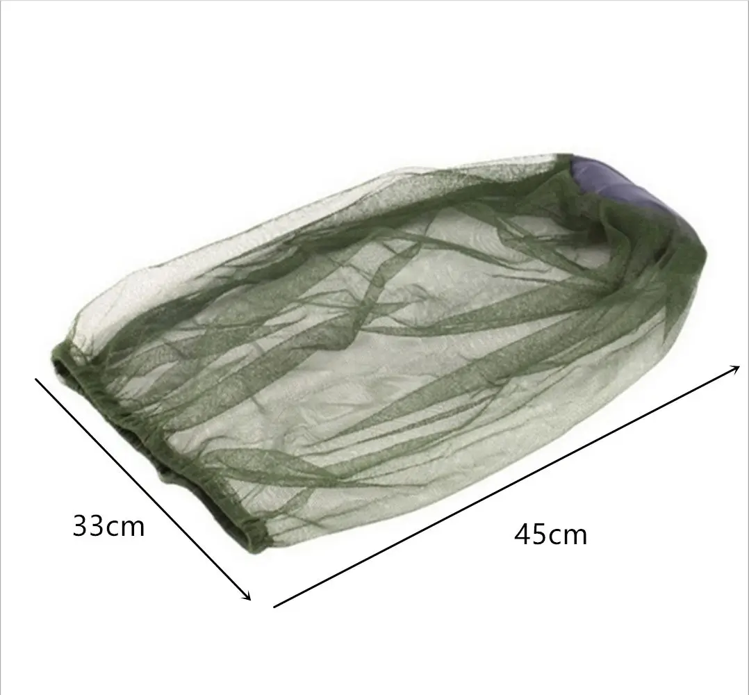 Insect Protection Hat Summer Casual Foldable Net Mesh Bee Protection Head Net Face Protector Mosquito Fishing Cap