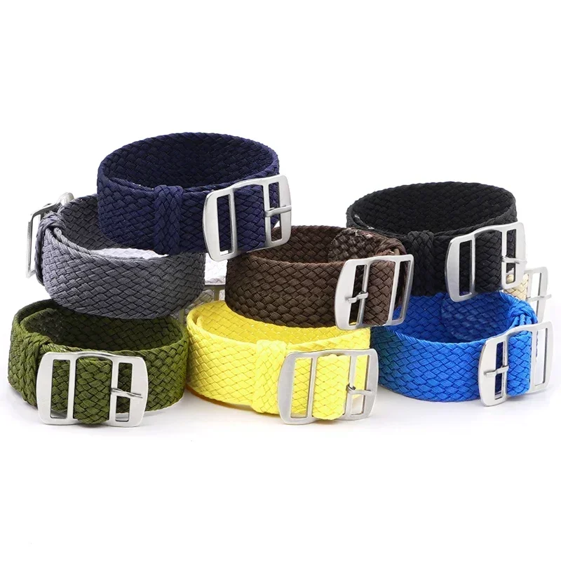 Nylon Fabric Woven Sport Watchband Strap - Universal Sizes