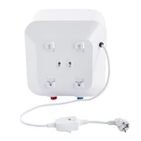 Petit chauffe-eau électrique 220V, réservoir d'eau chaude sous évier de 8l avec soupape de sécurité, chauffe-eau instantané pour cuisines 2