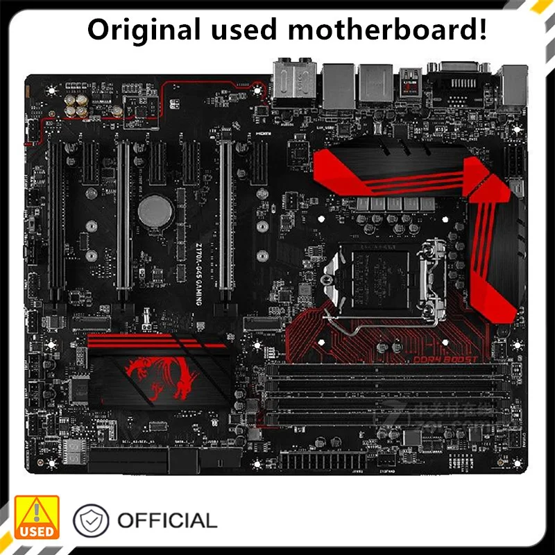 Per Il Z170A-G45 Gaming Originale Usato Desktop Intel Z170 64Gb Ddr4 Scheda Madre Lga 1151 I7/I5/I3 Usb3.0 Sata3