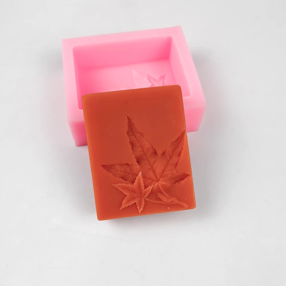 

HC0415 PRZY Maple Tree Leaf Soap Molds Silicone Maple Leaf Mold Gypsum Chocolate Candle Mold Clay Resin Leaves Moulds