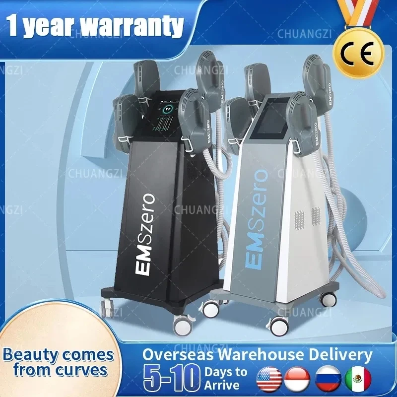 ZERO NEO  근육 자극기, 전문 지방 연소, 5 핸들 RF 무게추 감량 기계, 하이엔드 DLS- LIM 14 테슬라 6500W