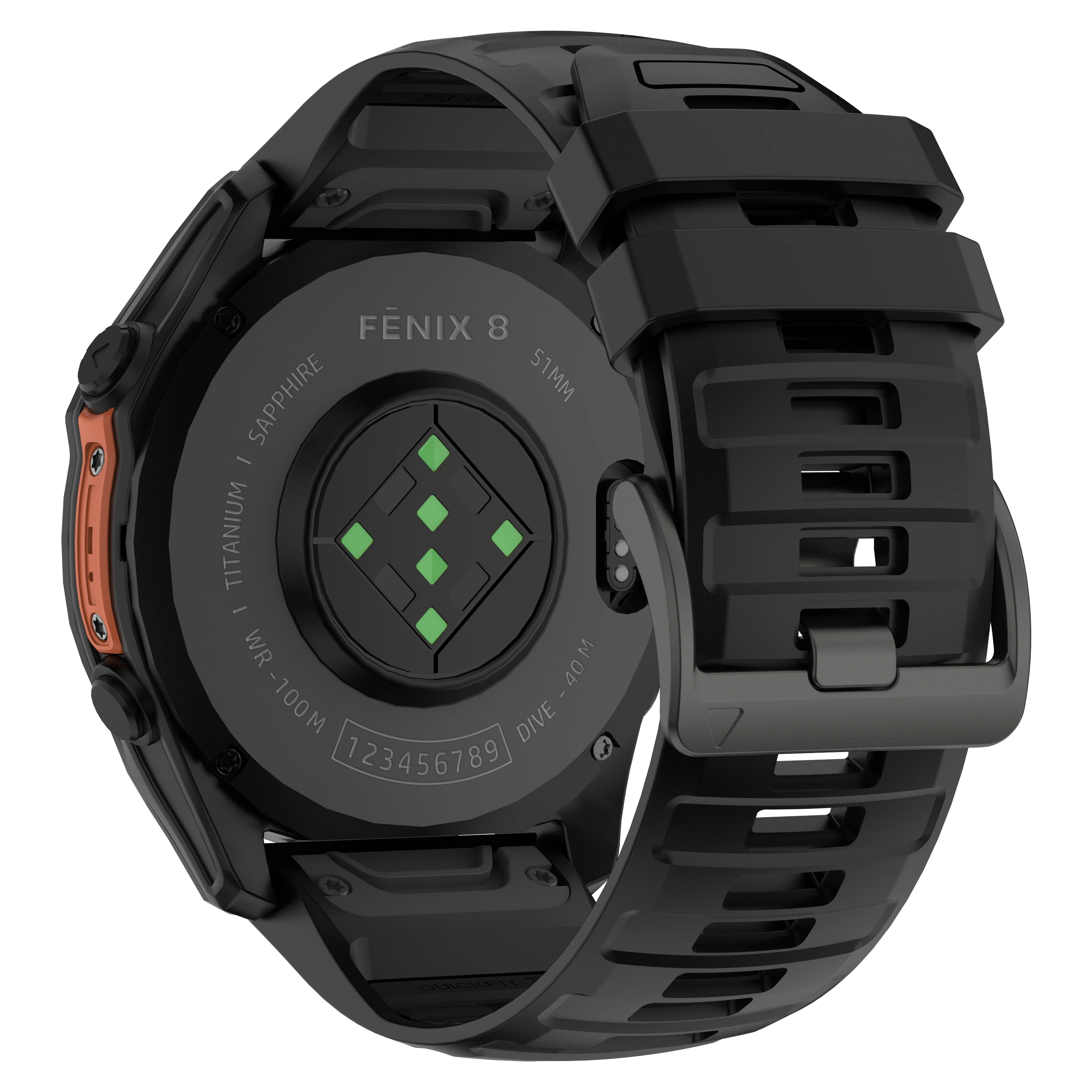 Premium QuickFit Silicone Watchband - 26mm & 22mm Adjustable Strap