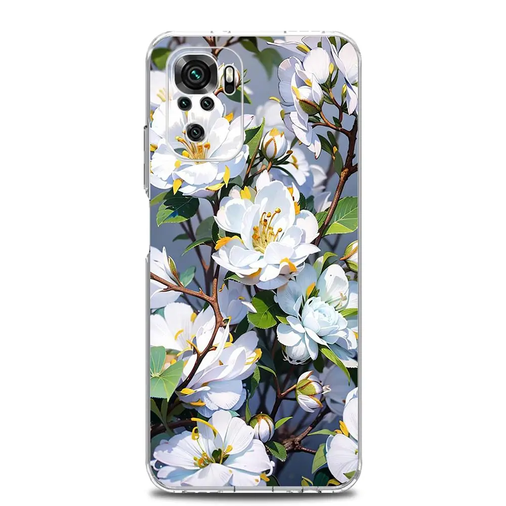 Cherry Blossom Tree Clear Phone Case Cover