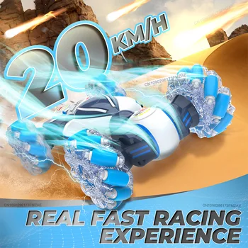 Gesture Sensing RC Stunt Car Toys Hand Controlled 2.4Ghz Remote Control Twist Cars 4WD Transform All-Terrain Off Road Vehicle 5