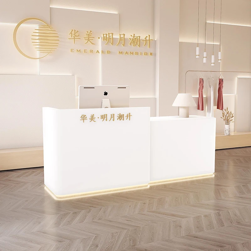 Pulpitos Wooden Churches Acrylic Lectern Church Aesthetic Reception Furniture Spa Counter Store With Showcase Front Desk Box