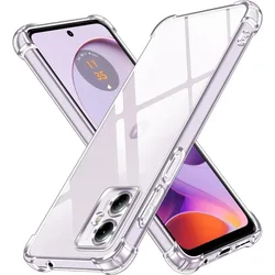 Shockproof Silicone Soft Clear Thick Back Case for Moto G10 or G10Power