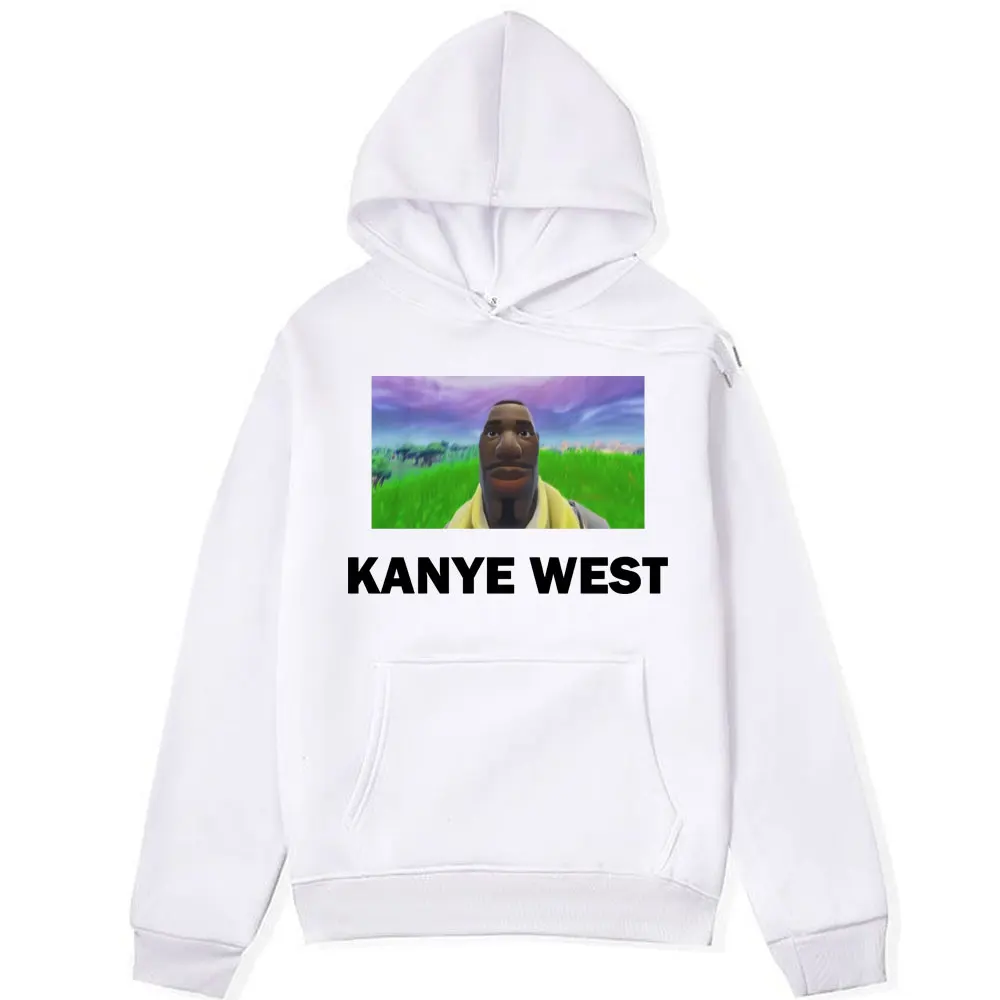 Rapper Kanye West Graphic Hoodies Men Women Fashion Harajuku Hooded Sweatshirts Hip Hop Oversized Long Sleeve Pullover Hoodie