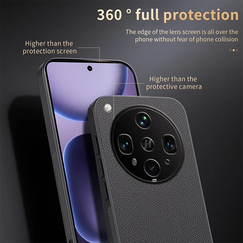 Premium Soft PU Leather Magnetic Protective Phone Case - Full Coverage Back Cover Shell
