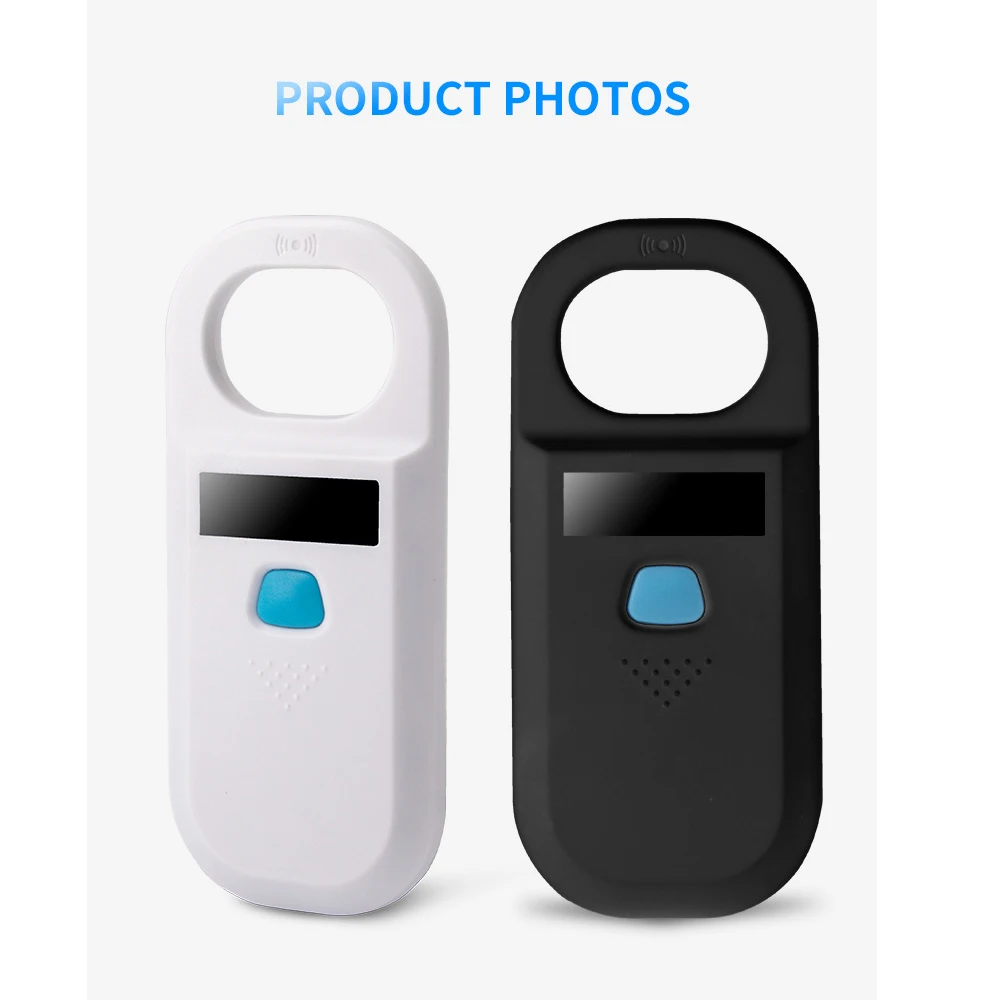 Animal RFID Reader 134.2KHz 125kHz USB/Bluetooth Pet Cat Dog Microchip Scanner F