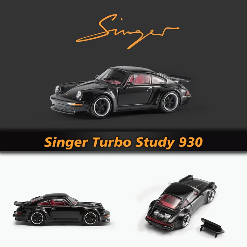 

RM In Stock 1:64 Singer Turbo Study 930 Diecast Diorama Car Model Toys Rhino Model