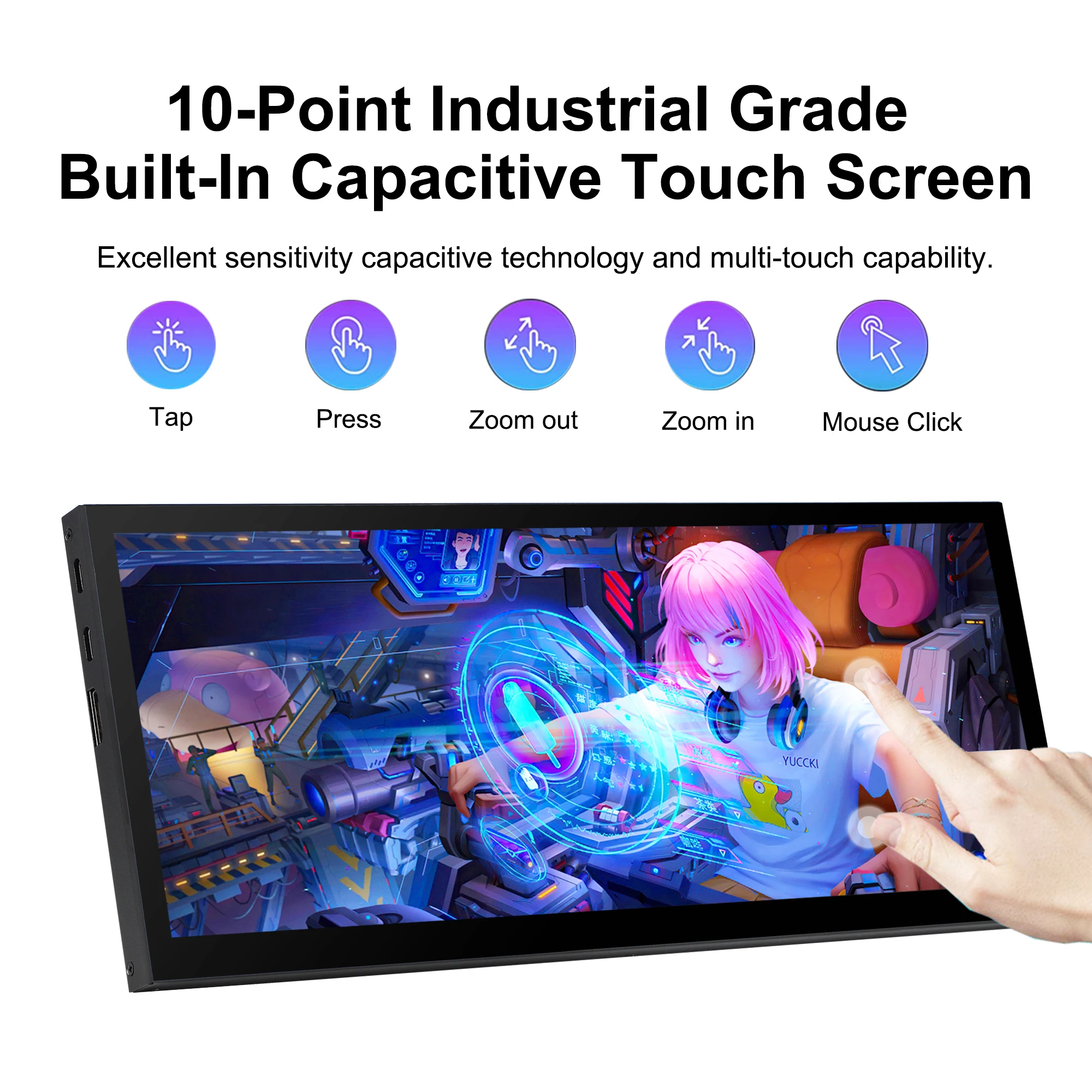 Wisecoco 12.3 ġ ġ ޴  ܺ Ȯ г, PC Ʈ    GPU CPU RAM  ȭ