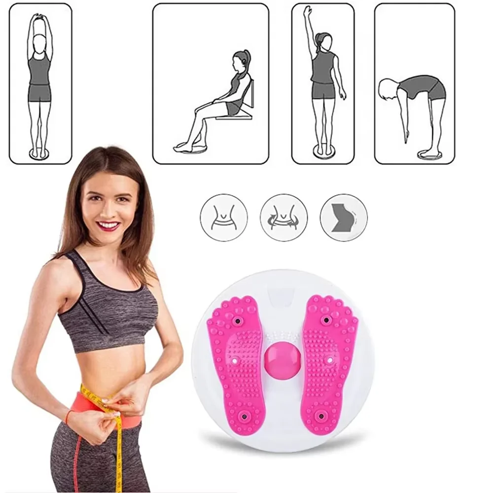 Waist Twisting Disc Abdominal Fitness Equipment, Waist Twisting Rotary Table, Weight Loss Device, Waist Twisting Disc, Fitness Equipment