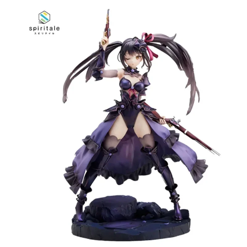 

In Stock Original Genuine Spiritale Kurumi Tokisaki Date A Bullet Vtuber 1/7 Anime Portrait Model Toy Collection Doll Gift