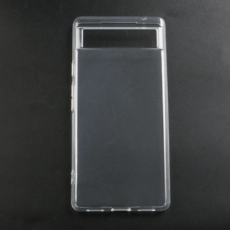 Shockproof TPU Bumper Clear Anti-Fingerprint Phone Case