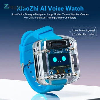 Kit di sviluppo smartwatch AI ESP32-S3 - Display OLED da 0,96" con assistente vocale Xiaozhi per il dialogo dell'intelligenza artificiale