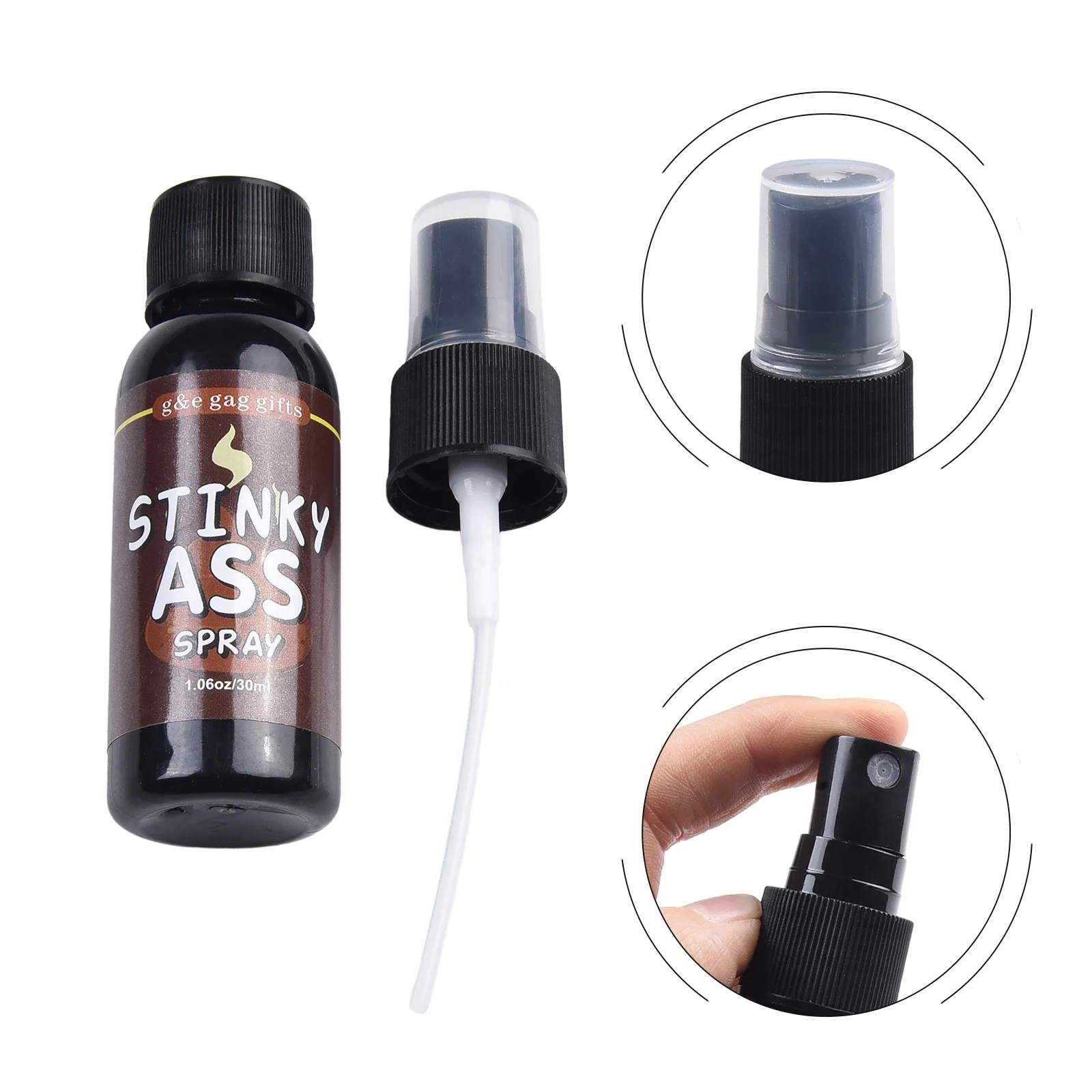 Novelties Liquid Fart Gag Prank Joke Spray Can Stink Bomb 30ML