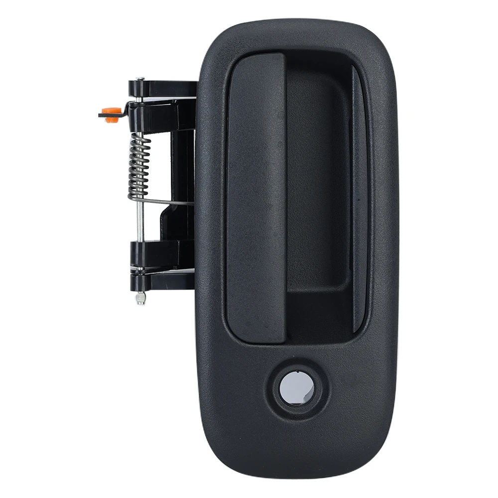 Smooth Black Sliding Door Handle - Rear Right For GMC & Chevy Vans (10 Year Warranty)